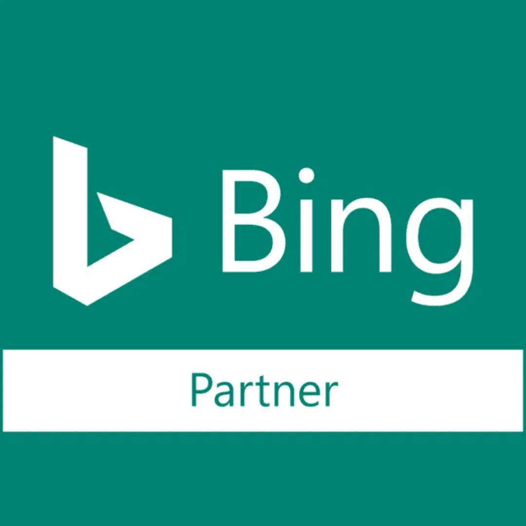 Certified by Bing through Bing Partner Badge